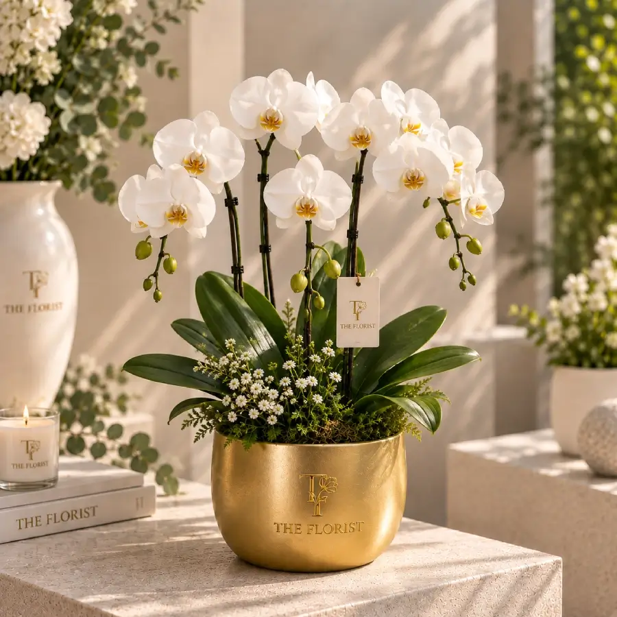 Twin Color Duo Phalaenopsis Plant